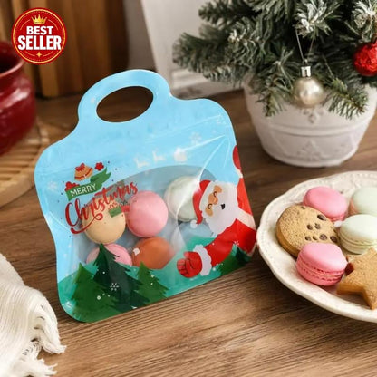 💖LAST DAY SALE 50% OFF!!🎁🎄 Christmas Self-Seal Treat Bags – Santa & Snowman Gift Bags 🎅