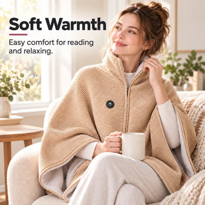 🛋️ Wearable Heated Blanket for Cozy Couch & Desk Comfort 🔥