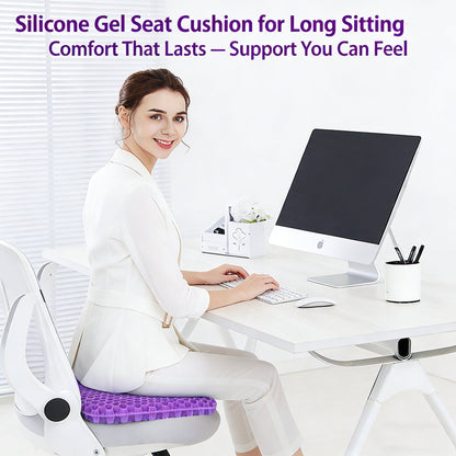 ✨ 🪑 Double-Layer Gel Seat Cushion | Cooling Pressure Relief