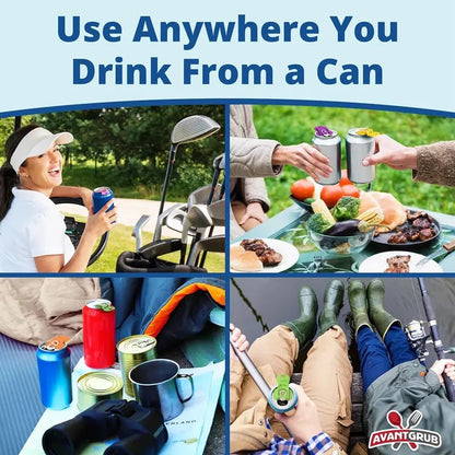 🔥 Snap-On Can Opener & Drink Lid 2-in-1 – Effortless Can Opening, Beverage Cover 🚀🍻