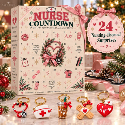 🎁 Nurse Advent - 24 Days of Surprises! One Door A Day, Different Design for Every Day