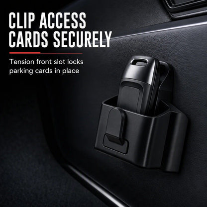 🔥 50% OFF Car Key Fob Holder 🚗 Dashboard Organizer with Card Slot & Hook