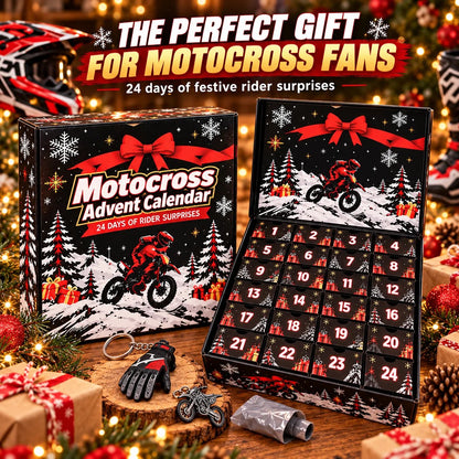 🏍️ MotoRush  24-Day Motocross Advent Calendar – Daily Rider Surprises for Bike Fans