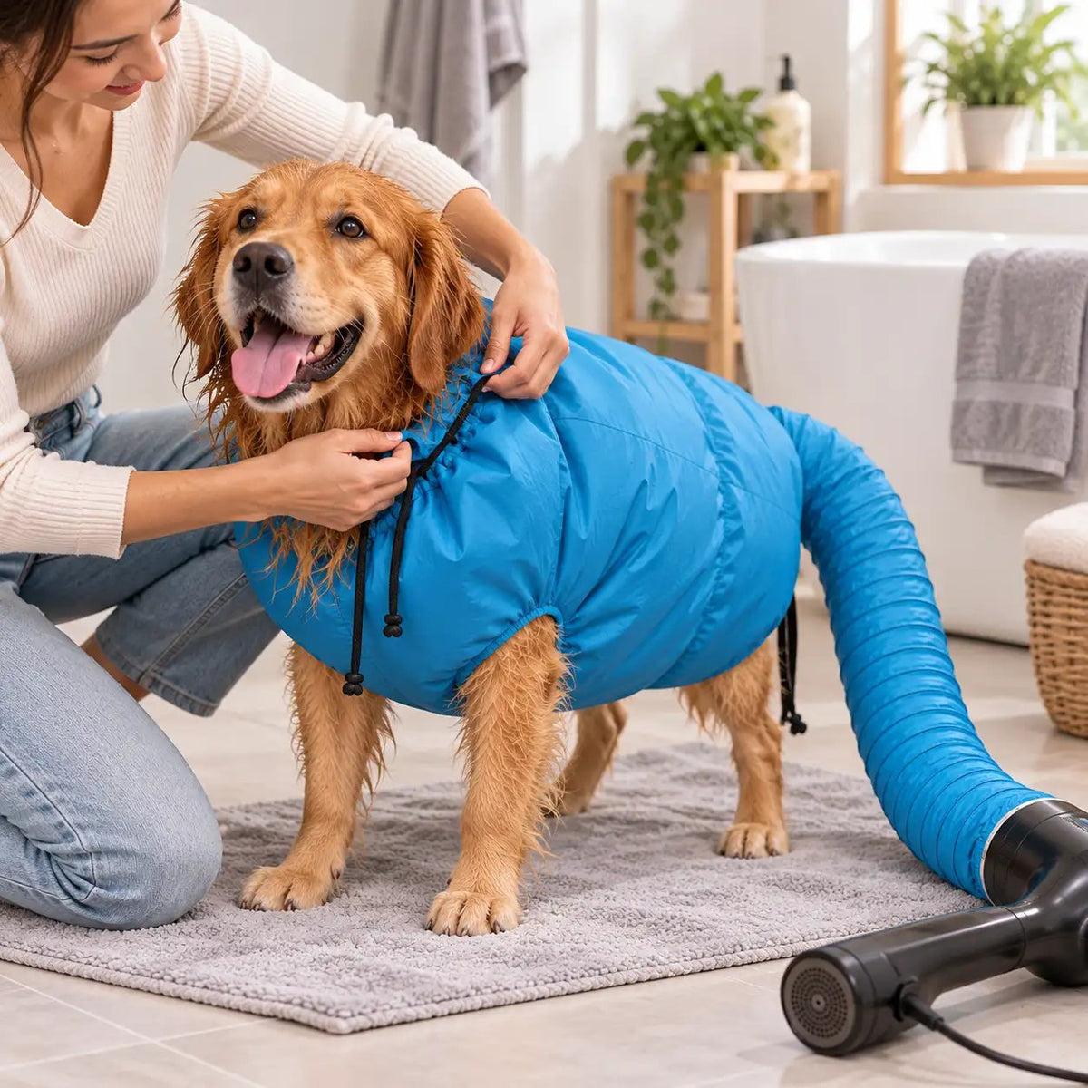 Pet drying bag product photo 5