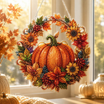 🎃 DIY Halloween Diamond Art Ornament | Sparkling Hanging Decor ✨