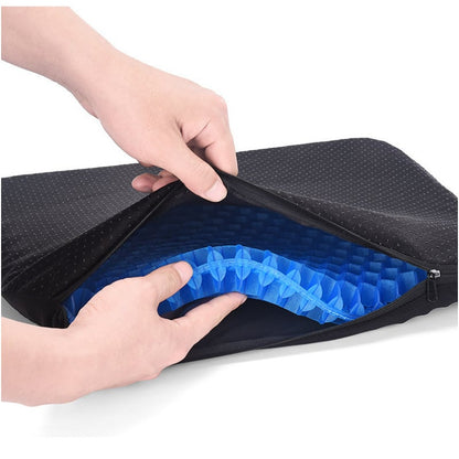 ✨ 🪑 Double-Layer Gel Seat Cushion | Cooling Pressure Relief