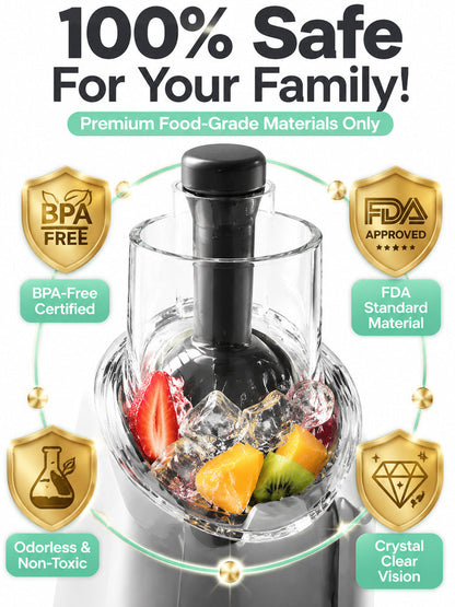 🍓 Frozen Fruit Soft Serve Maker – 110V Home Dessert Machine