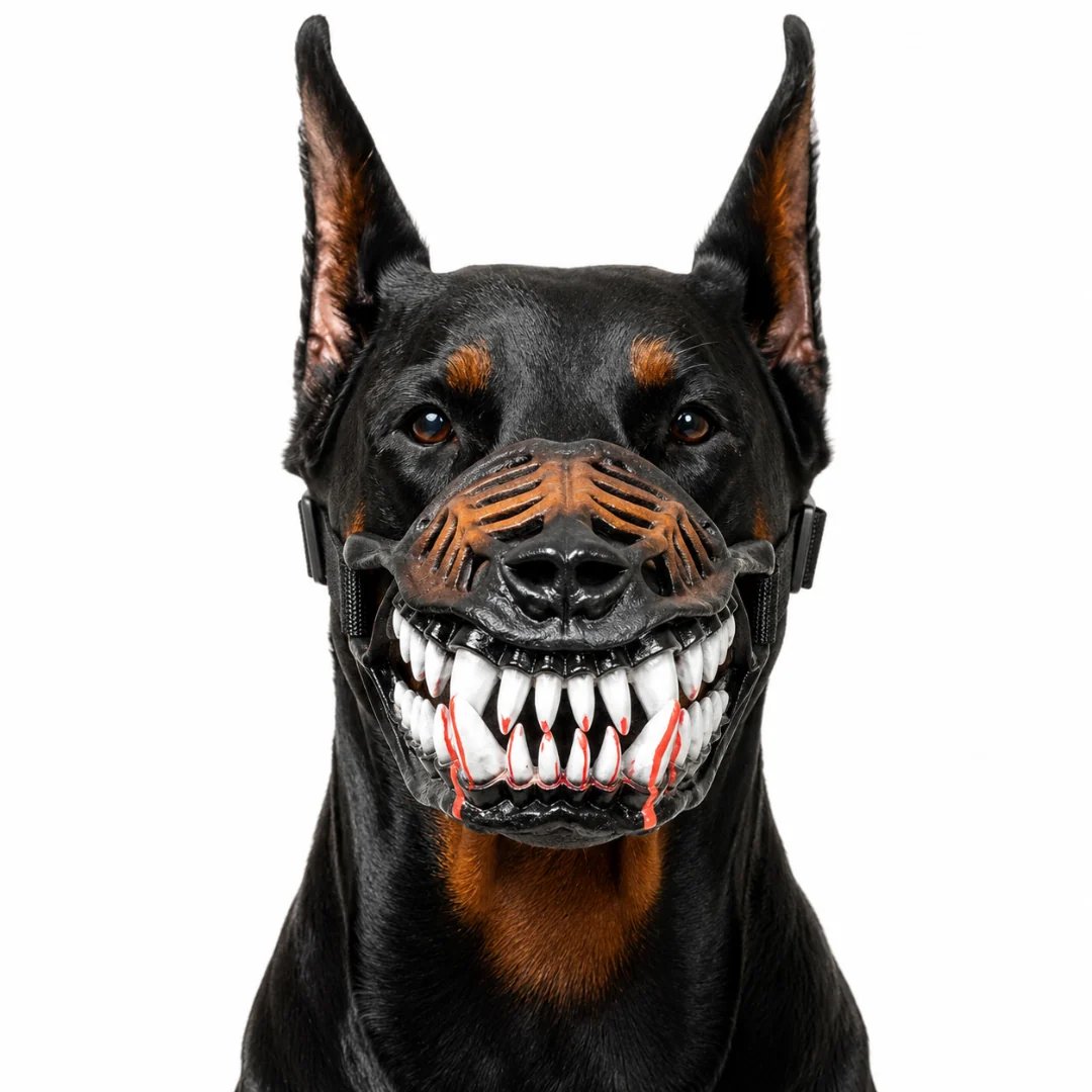 🎃 Early Halloween Sale 50% Off 🔥 Hell Hound Monster Dog Muzzle