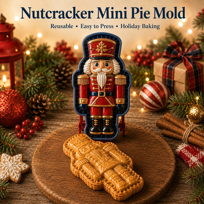 ⏳ Last Day 49% OFF – 🎄 Christmas Mini Pie Mold Collection (8 Festive Designs) 🥧