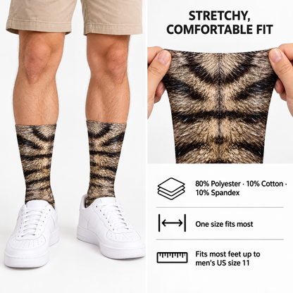 🔥3D Animal Paw Print Novelty Socks