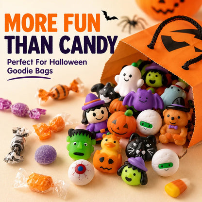 🔥Last Day 50% OFF ！🎃 Halloween Mochi Squishy Toys – Cute Party Favors & Goodie Bag Fillers 👻