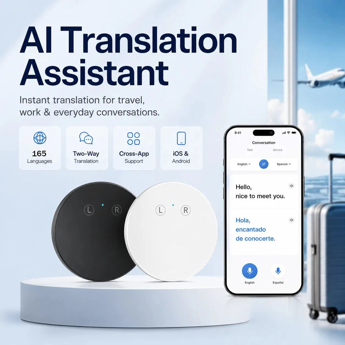 🌍 AI Language Translator – 165+ Languages for Travel & Everyday Conversations