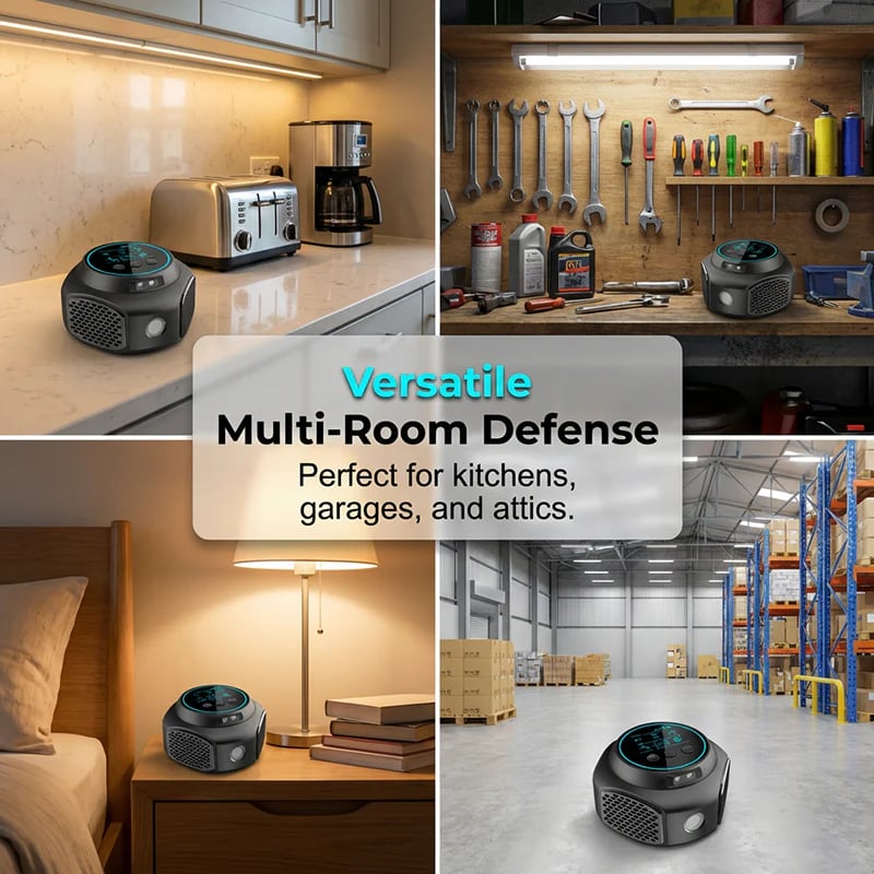 High-Power Ultrasonic Pest Repeller
