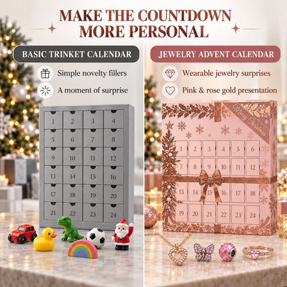 🎄 24-Day Jewelry Advent Calendar — A Little Sparkle Behind Every Door ✨🎁