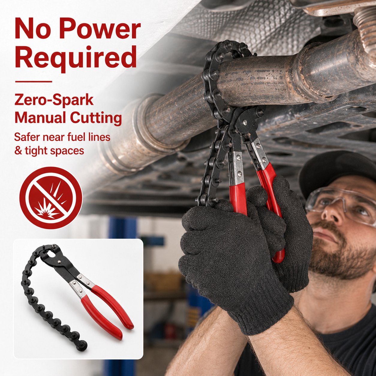🛠️Chain Exhaust Pipe Cutter Pliers