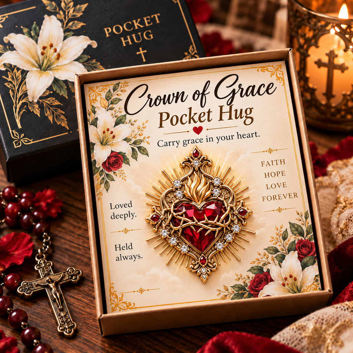 🔥Buy 3, Get 1 Free -🙏✨ Carry the Faith™ Pocket Hug Collection ✝️❤️