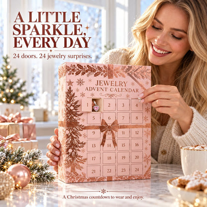 🎄 24-Day Jewelry Advent Calendar — A Little Sparkle Behind Every Door ✨🎁
