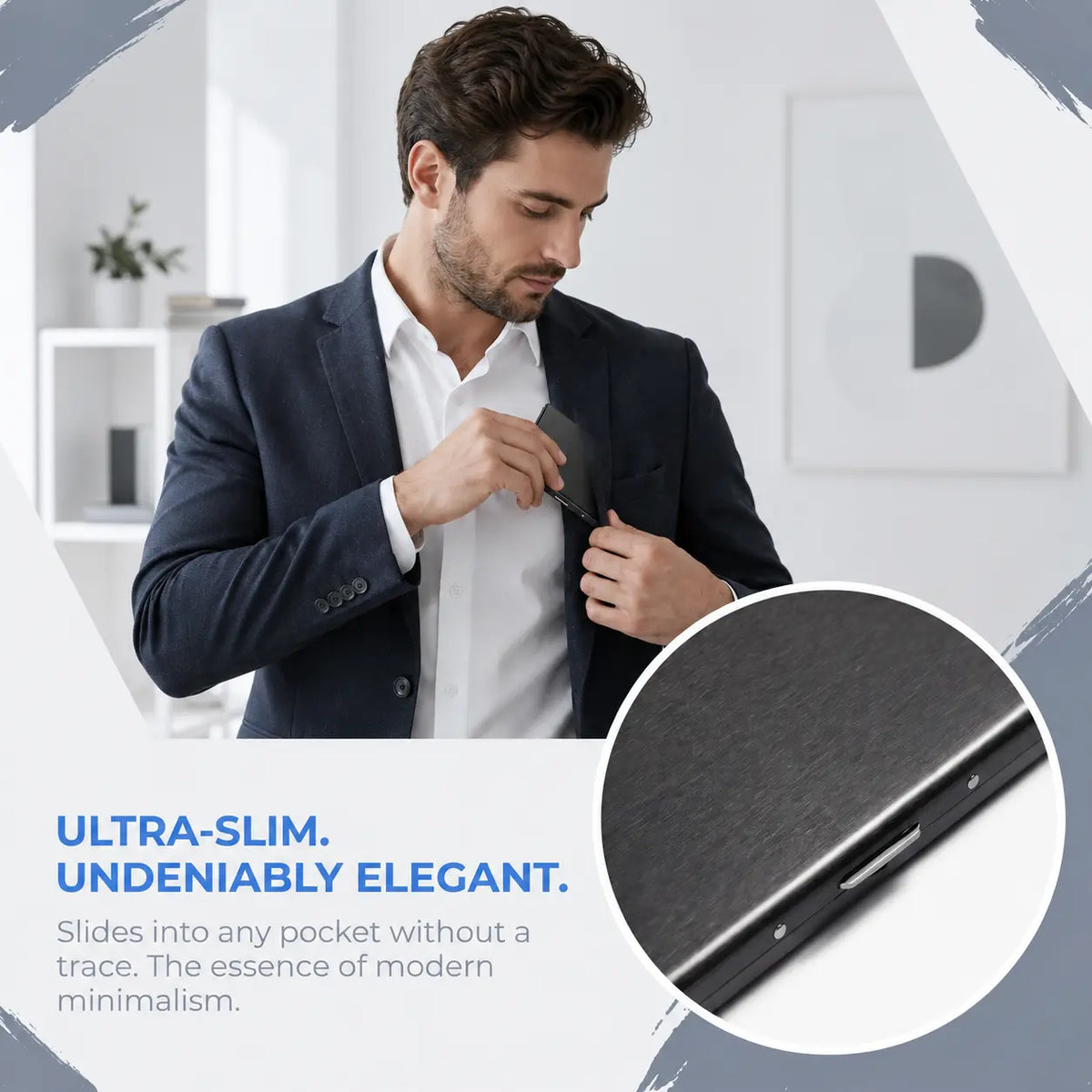 🔥 50% OFF TODAY 💳 RFID Blocking Metal Card Holder