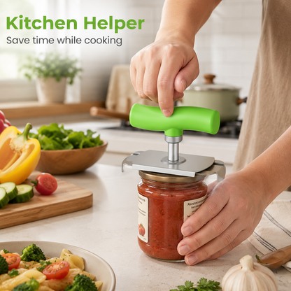 Effortless Arthritis Jar Opener, 2024 Upgraded Bottle Opener Is Suitable For Hand-Weak, Easy-To-Open Adjustable Handle Bottle Opener, Suitable For The Elderly.