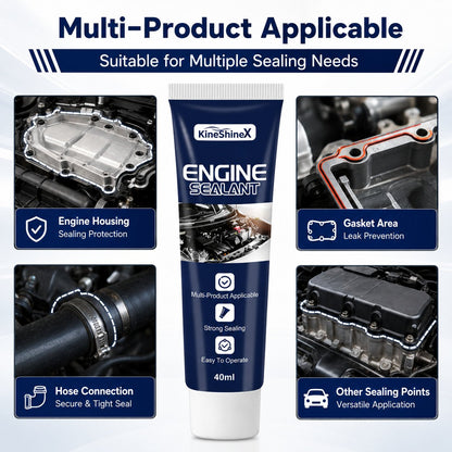 🔥HOT SALE 49% OFF⚙️Automotive Engine High Temperature Sealant 🔥Multi-Purpose Permanent Leak Sealing 🛠️Easy DIY Car Repair