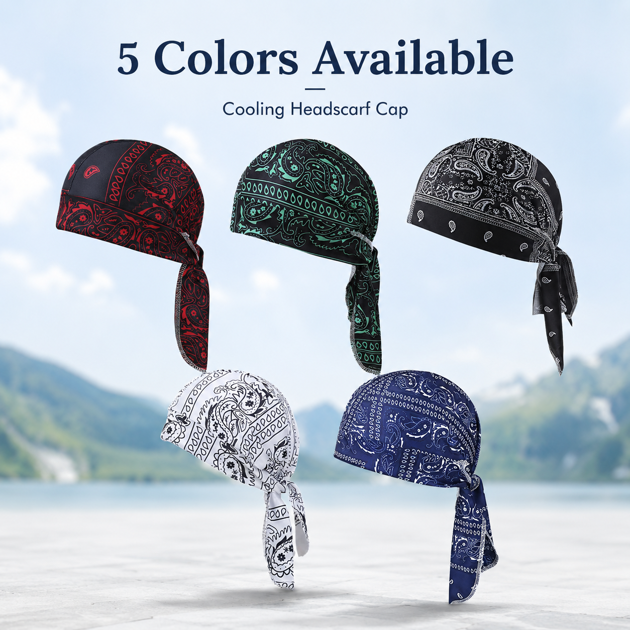 ❄️ Instant Cooling Ice Headscarf