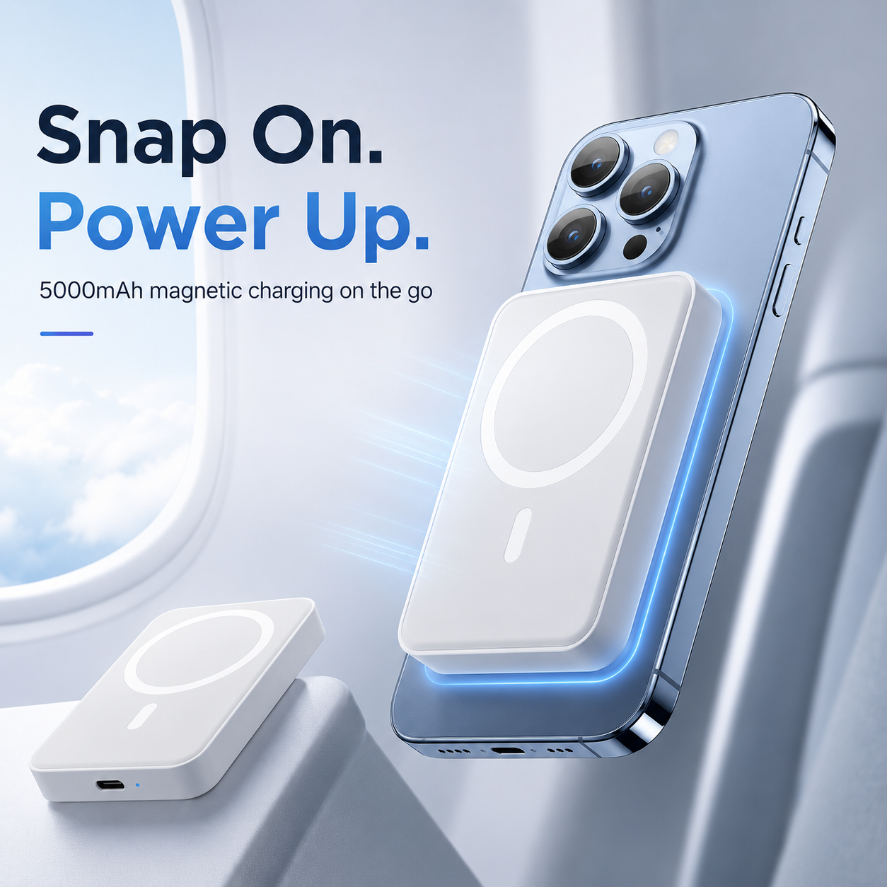 ⚡ Snap & Charge Power Bank