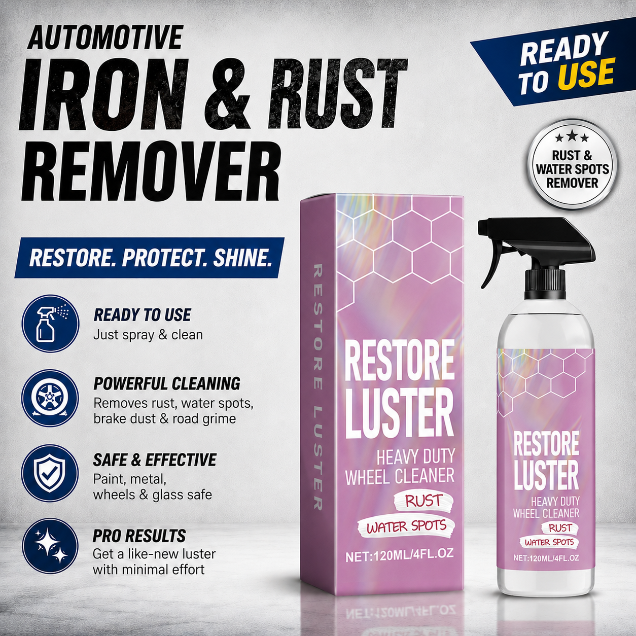 ✨ Professional Car Iron Eraser - Deep Clean & Protect 🛡️