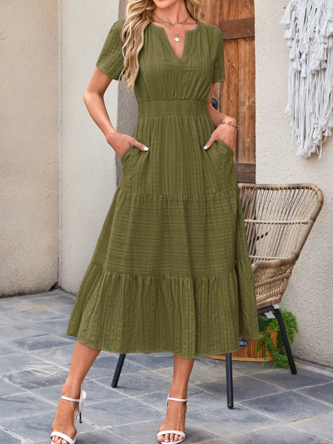 ✨LIMITED SALE 50% OFF💃 Summer Casual Maxi Dress with Pockets