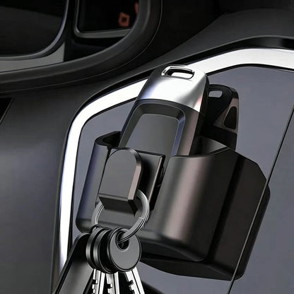 🔥 50% OFF Car Key Fob Holder 🚗 Dashboard Organizer with Card Slot & Hook