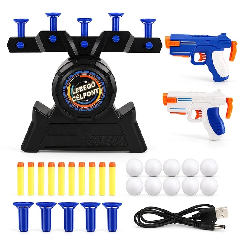 Electric Floating Ball Shooting Target Game with USB Power