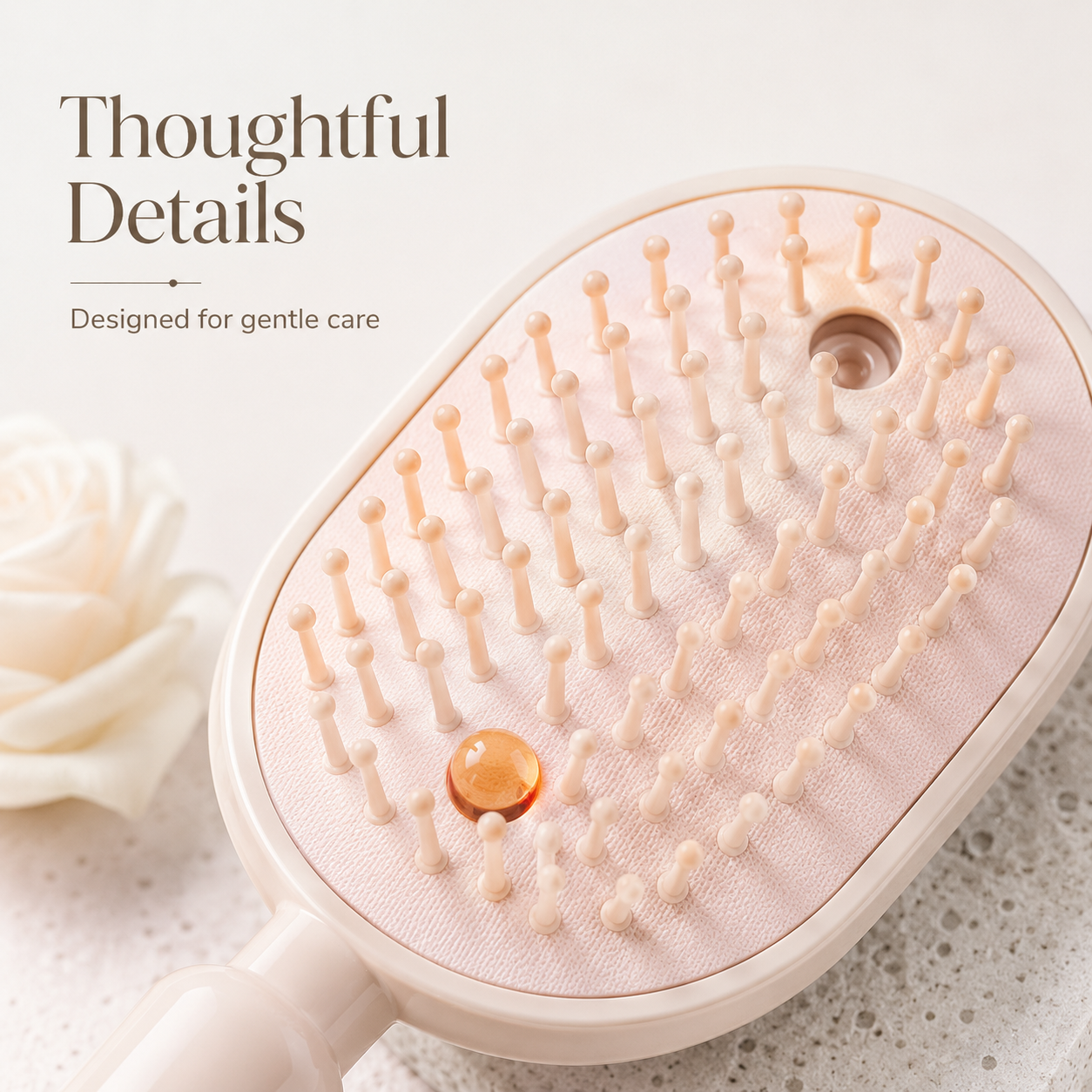 Electric Mist Airbag Massage Comb: Essential Oil Diffuser, Hair Care Comb, Self-Cleaning, Anti-Tangle, Volumizing