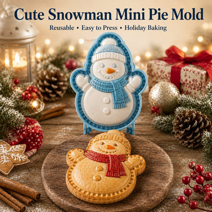 ⏳ Last Day 49% OFF – 🎄 Christmas Mini Pie Mold Collection (8 Festive Designs) 🥧