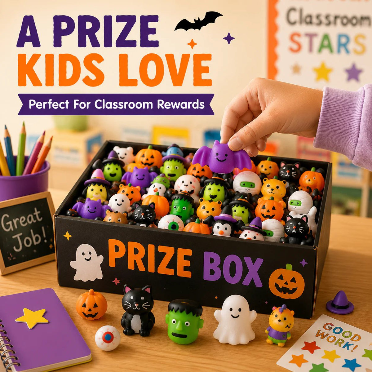 🔥Last Day 50% OFF - 🎃 30PCS Halloween Mini Squishy Toys for Kids