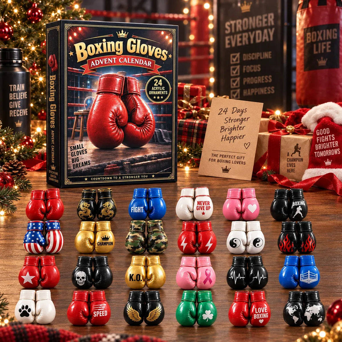 🥊 Boxing Gloves Advent Calendar 2026 | 24 Days of Boxing-Themed Surprises 🎄