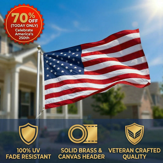 🔥   🇺🇸American Flag – Celebrate 250 Years of Freedom 🇺🇸