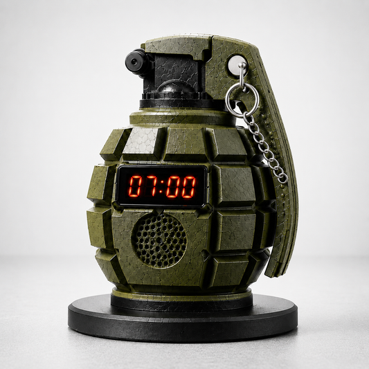 💣50% OFF TODAY⏰ Grenade Alarm Clock – Wake Up Like Never Before