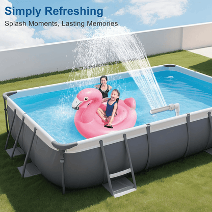 Pool Fountain Waterfall Sprayer – Easy Install Pool Water Feature