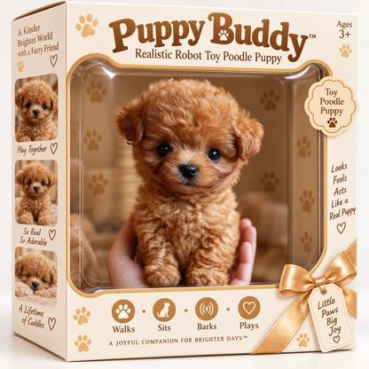 🐕🐾 Golden Buddy™ Realistic Robot Golden Retriever Puppy