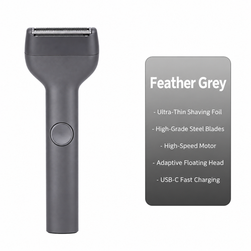 🪒Men's Rechargeable Foil Electric Shaver ⚡🧔– Efficient Close Shaving, Cordless Portable Wet & Dry Beard Razor for Daily Grooming