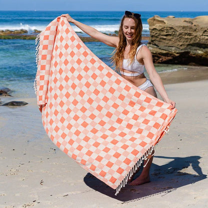 🌴The 2-in-1 Beach Essential You’ll Use All Summer From Beach Towel to Backpack in Seconds