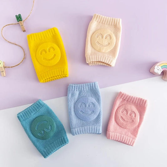 👶 Anti-Slip Baby Crawling Knee Pads – Soft Breathable Knee Protectors for Crawling & First Steps 🛡️