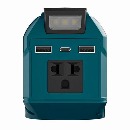 🔥250W Portable Power Inverter – Turn 18V–21V Tool Batteries Into 220V AC Power 🔋