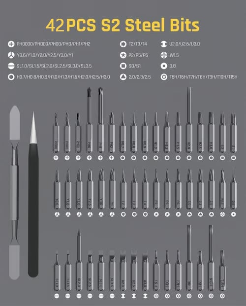🎉✨ 44-in-1 Precision Screwdriver Set - For Effortless, High-Precision Repairs!