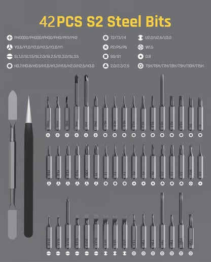 🎉✨ 44-in-1 Precision Screwdriver Set - For Effortless, High-Precision Repairs!