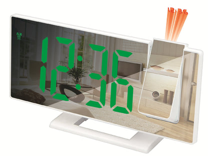 🔥50% OFF TODAY⏰ LED Projection Alarm Clock with Large Display