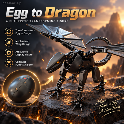 🥚🐉 DragonMorph™ Transforming Dragon Egg – 2-in-1 Mechanical Dragon Toy & Collectible