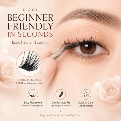 🔥LAST DAY 55% OFF🔥Invisible Lash Kit - 24H Waterproof & Natural Look