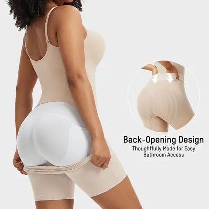 💥 55% OFF Last Day ✨ Seamless Sculpting Bodysuit | Easy-Off Tummy Control