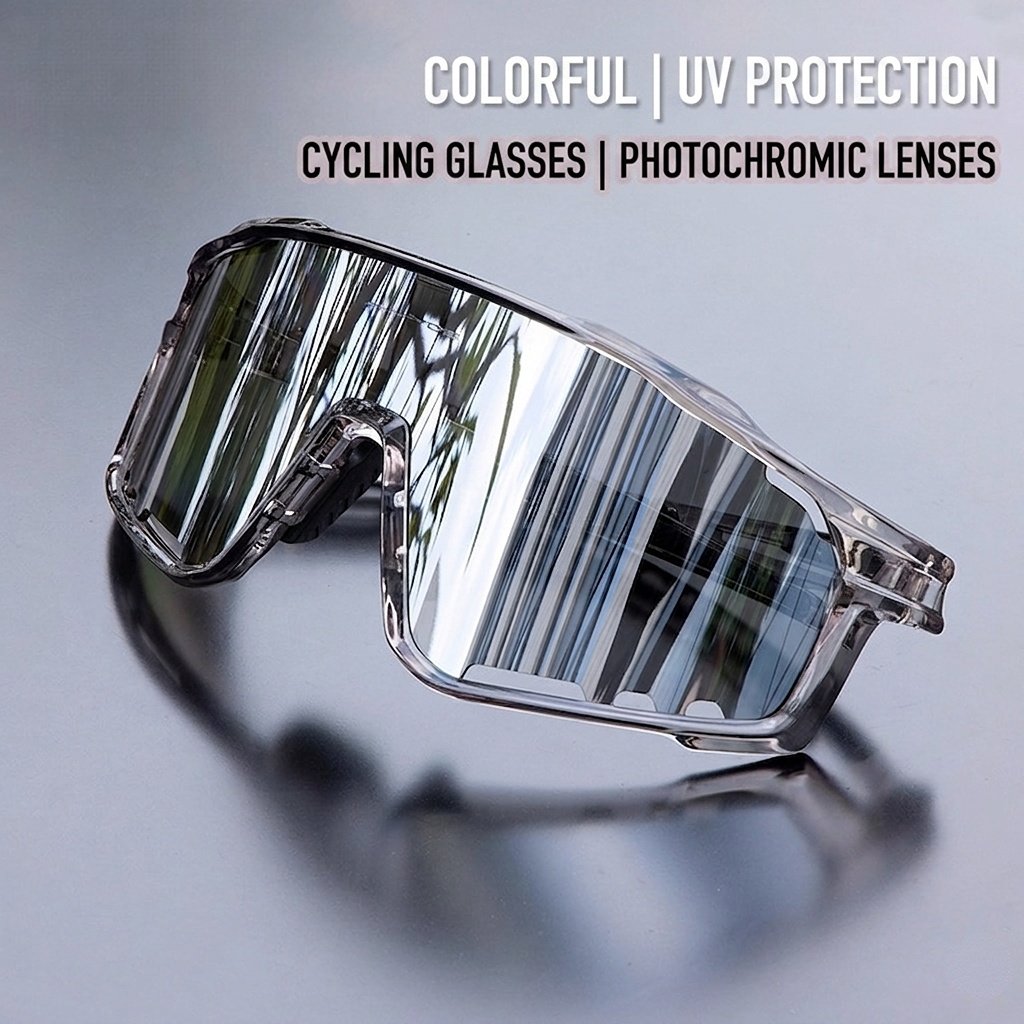 🕶️ Photochromic Sports Sunglasses | Adaptive Tint Outdoor Eyewear