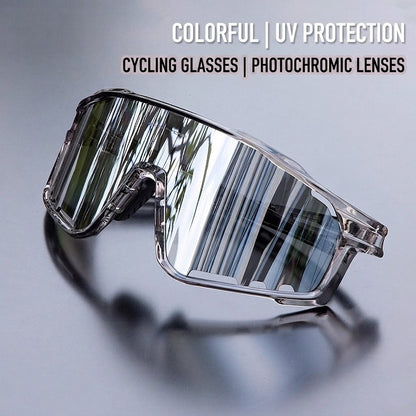 🕶️ Photochromic Sports Sunglasses | Adaptive Tint Outdoor Eyewear